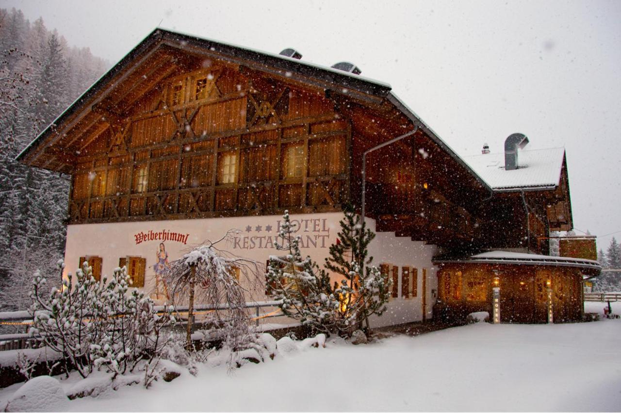Skihotel Weiberhimmel Ultimo Exterior foto